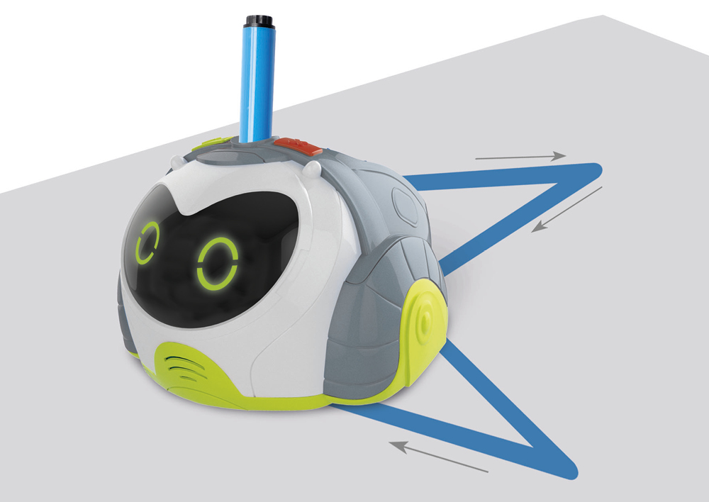 Bubble - Der Roboter zum Zeichnen, 38-tlg.