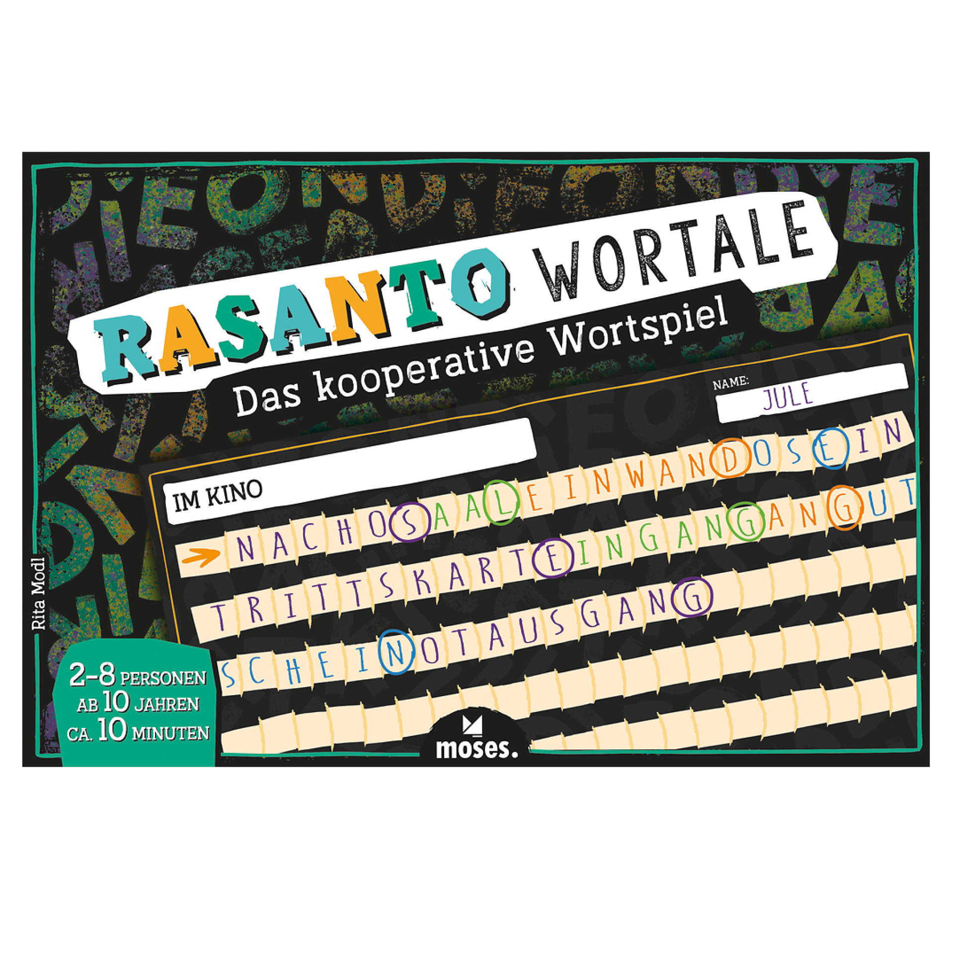 TimeTEX Lernspiel "Rasanto Wortale - Das kooperative Wortspiel"