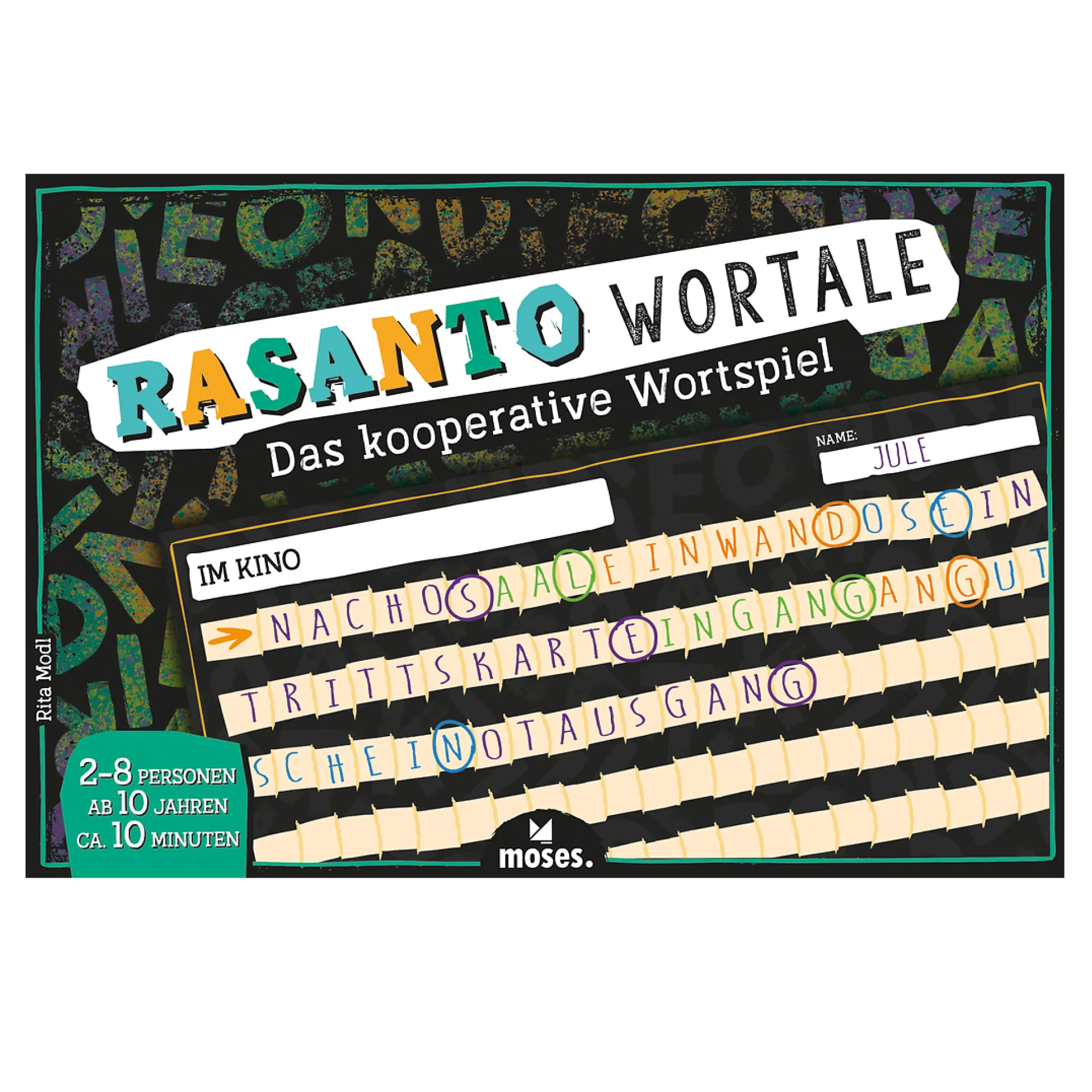 Lernspiel "Rasanto Wortale - Das kooperative Wortspiel"