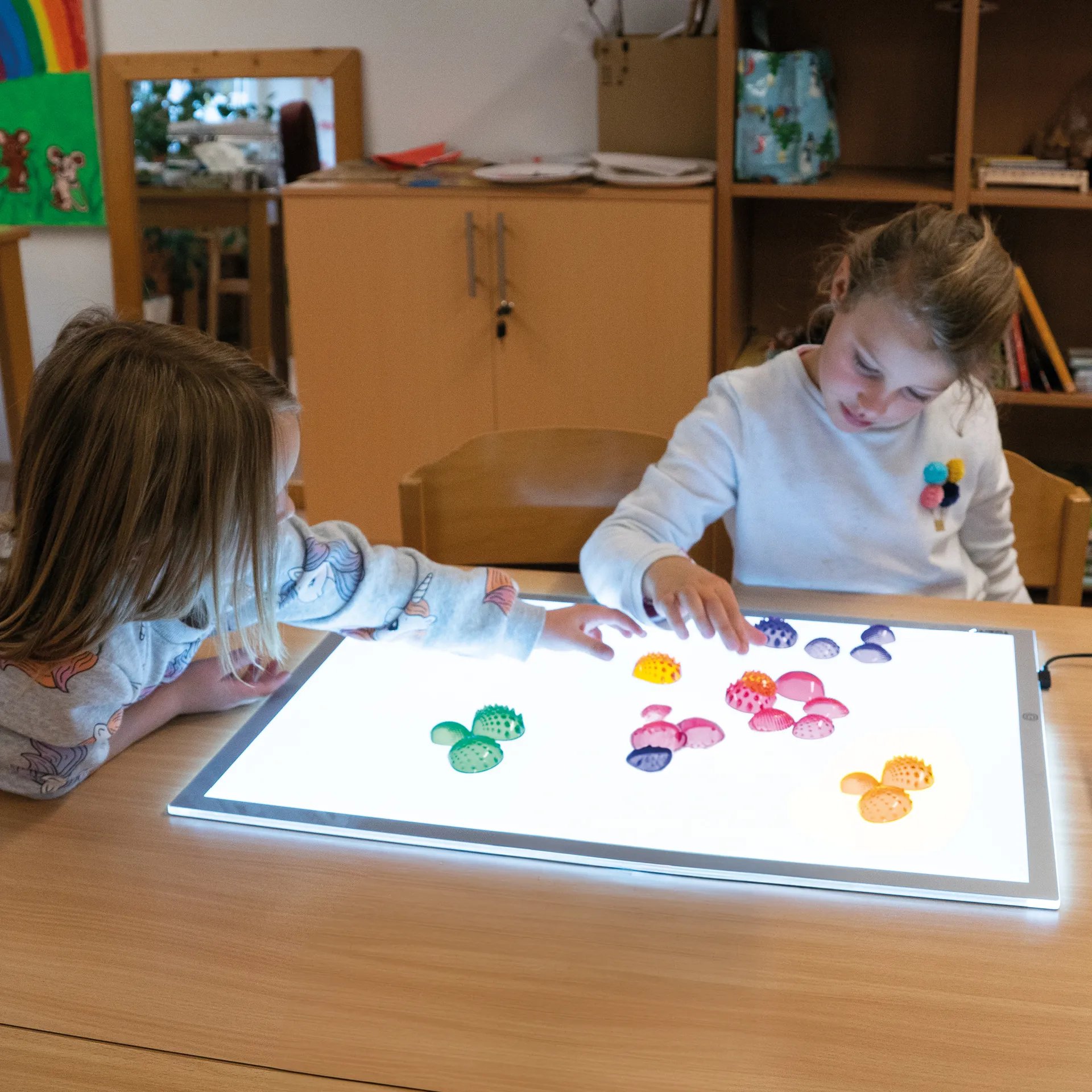 Muschel-Set, transparent und taktil, 108-tlg. Muschel-Set, transparent und taktil, 108-tlg.