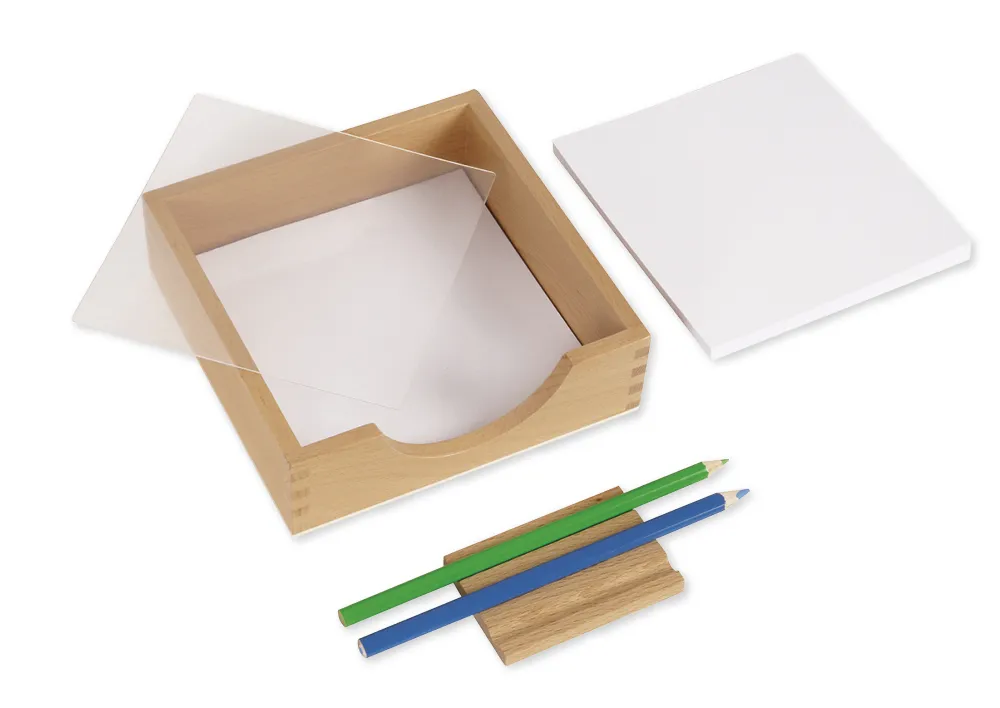TimeTEX bricka för 3 pennor "Montessori Premium"