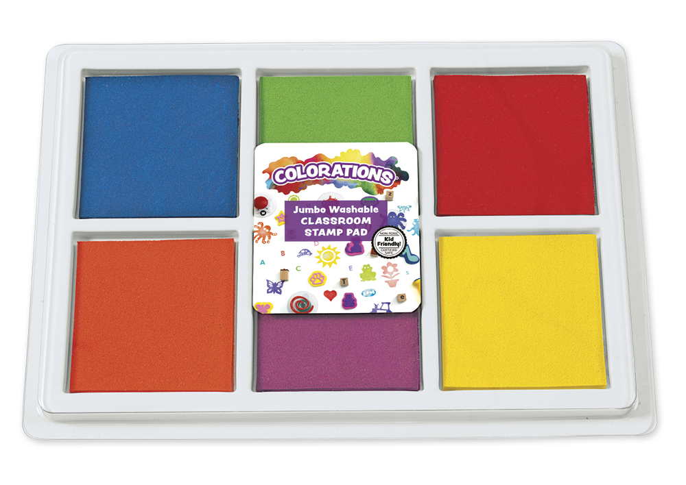 Hagemann Riesen-Stempelkissen mit 6 Farben