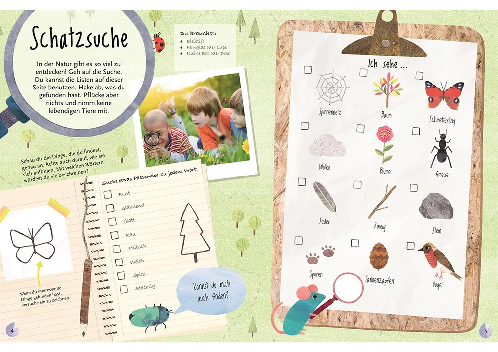 Buch "Komm, wir gehen raus!", 48 Seiten