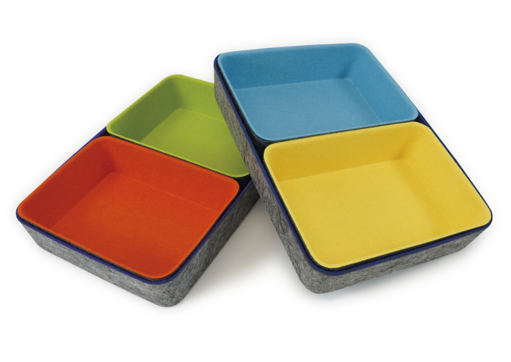 Filtskålar set "Colori", 3 delar