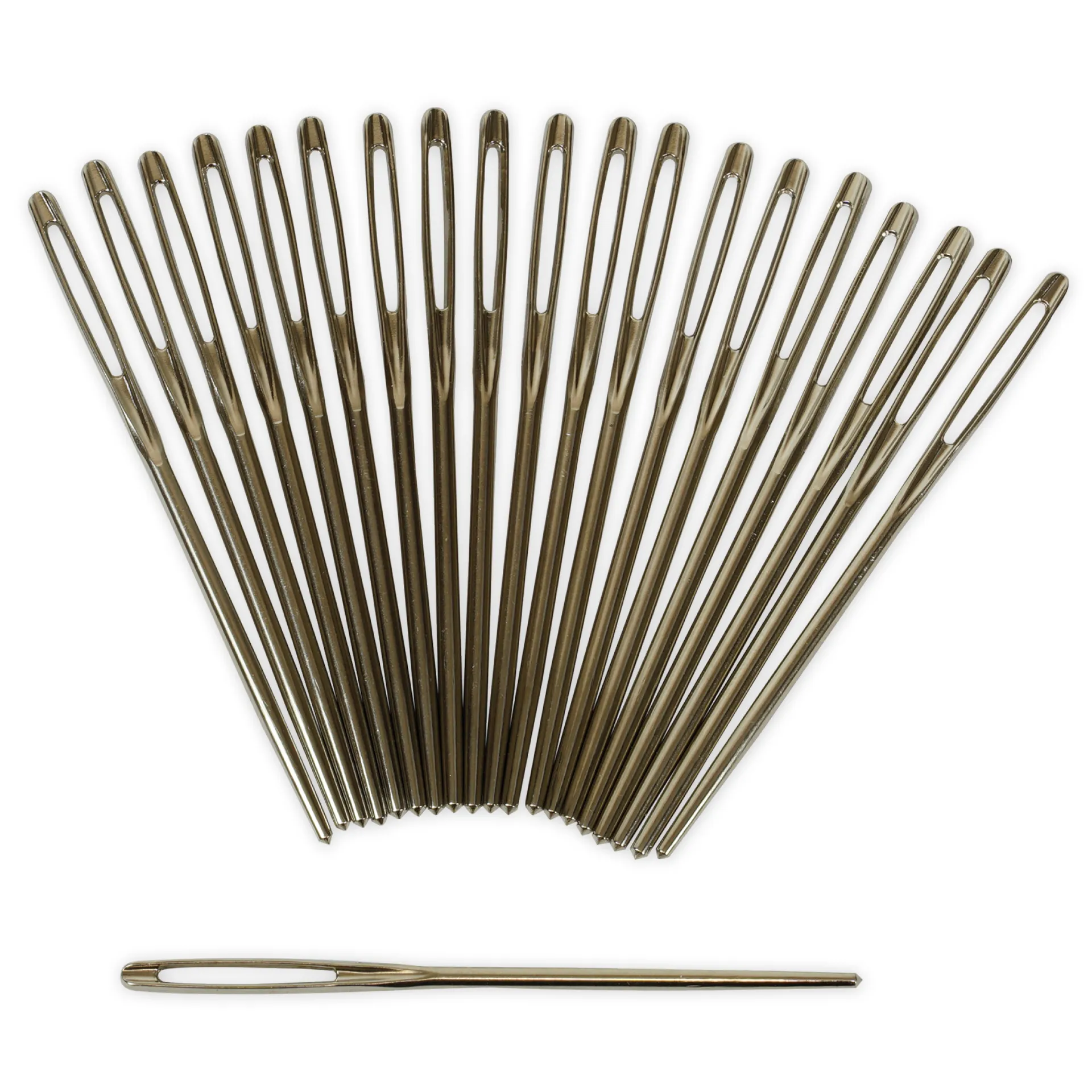 Sticknadeln mit stumpfer Spitze, 7 cm lang, 20 Stück Sticknadeln mit stumpfer Spitze, 7 cm lang, 20 Stück
