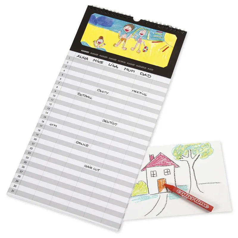 Ewiger Familien-Kalender, 5 Stück