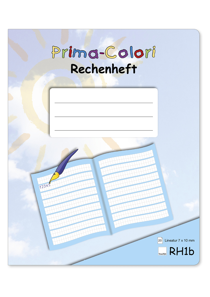Prima-Colori Rechenheft RH1b