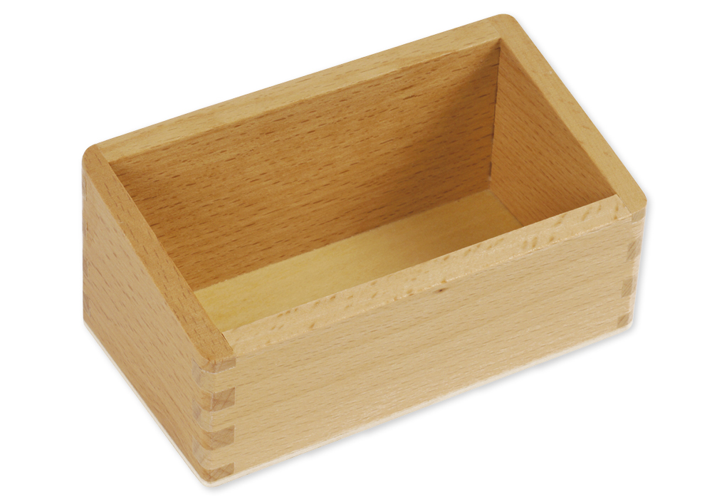 Hagemann TimeTEX Kasten für die Ziffern 1-10 auf Holzbrettchen "Montessori Premium"