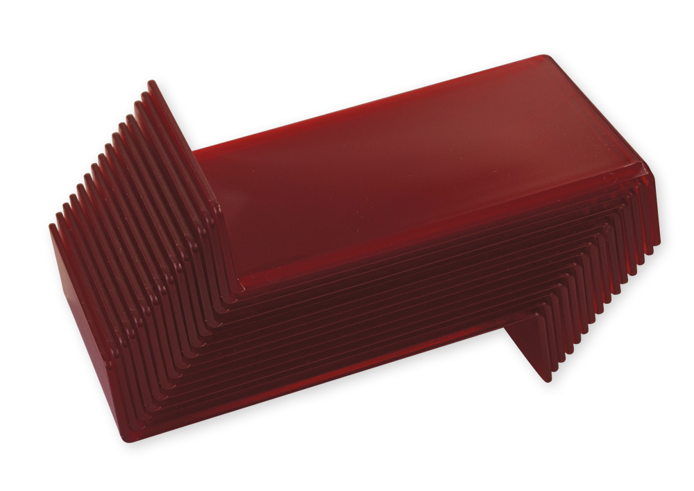 Geometrispegel halvtransparent