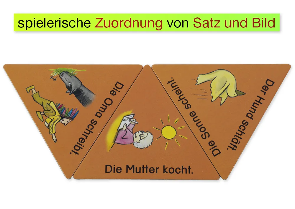 SCHUBITRIX Leseförderung - Einfache Sätze