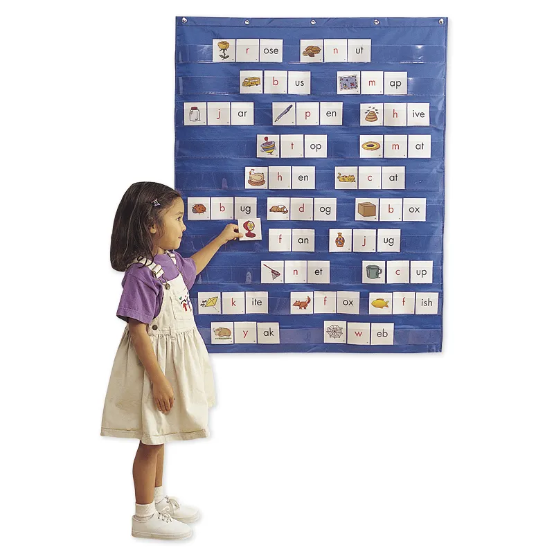 Taschen-Vorhang mit Transparent-Taschen