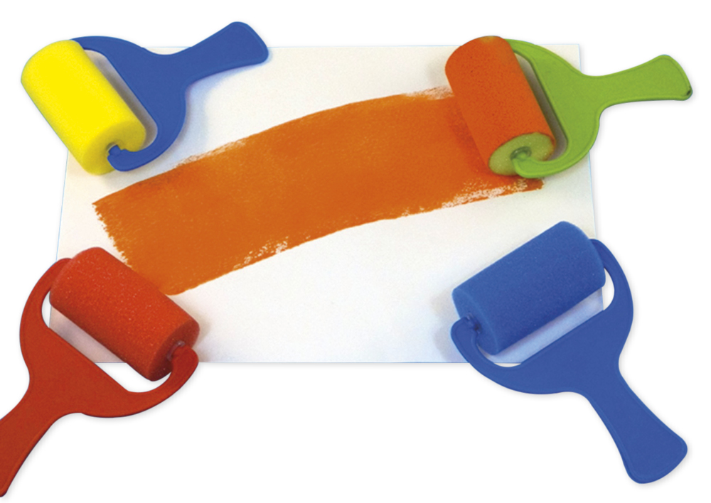 TimeTEX Schwammrollen, 4-tlg.