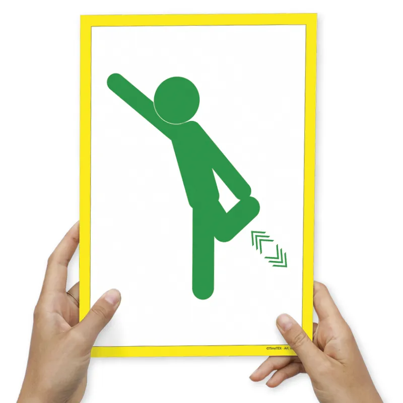 Planșe XL cu activități, A4, "învățare prin mișcare", magnetice, 26 de piese