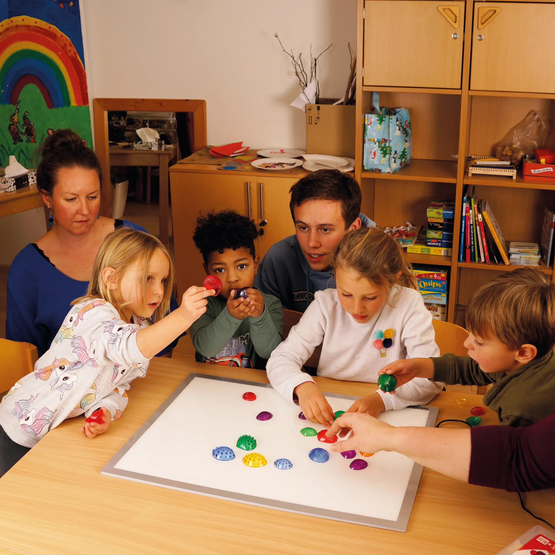 Muschel-Set, transparent und taktil, 108-tlg. Muschel-Set, transparent und taktil, 108-tlg.