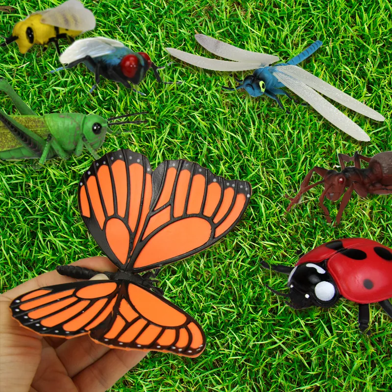 Jumbo-Insekten, 7 Stück