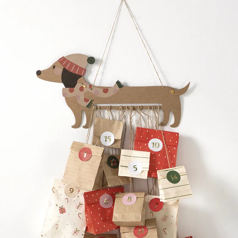 Adventskalender "Sausage Dog", 54-tlg.