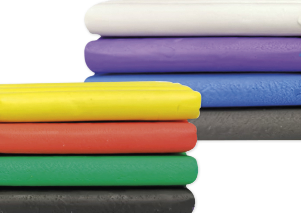 Bunte Knete, 500 g