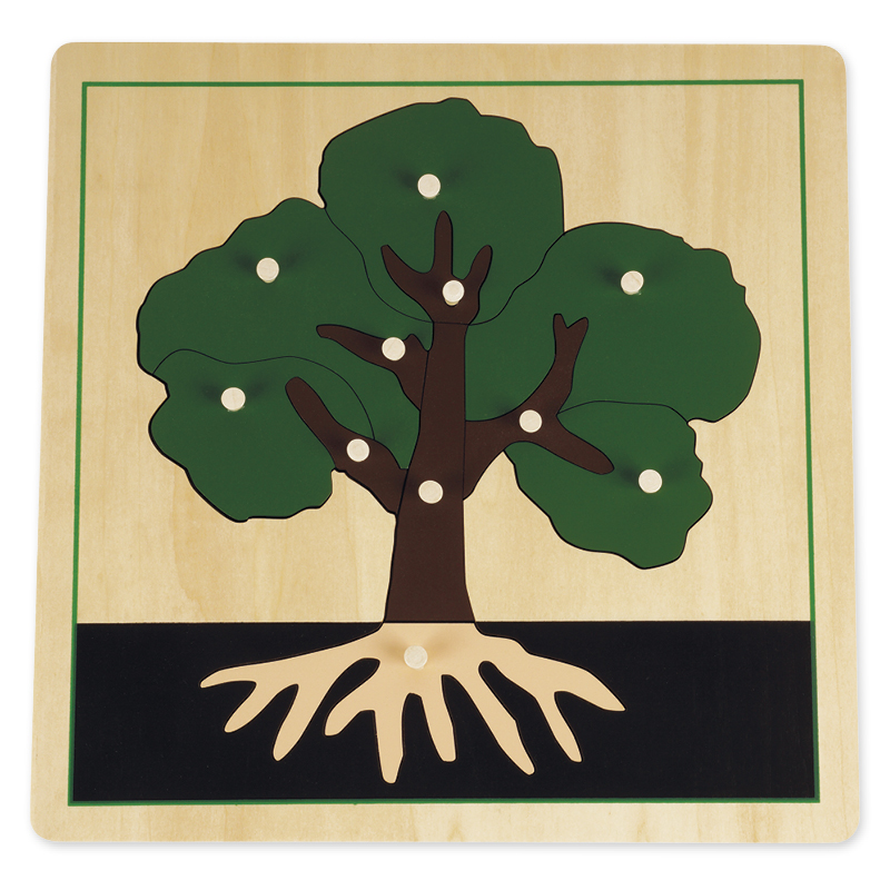 TimeTEX Puzzle Baum "Montessori Premium"