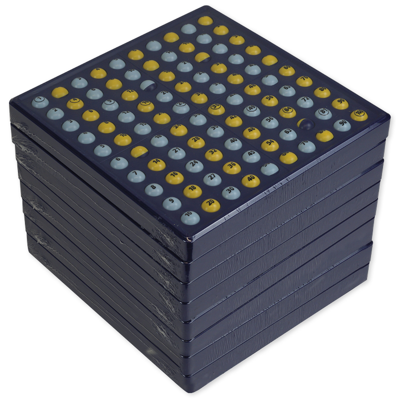 Set de classe de 8 tables de multiplication ABACO de 1 à 10
