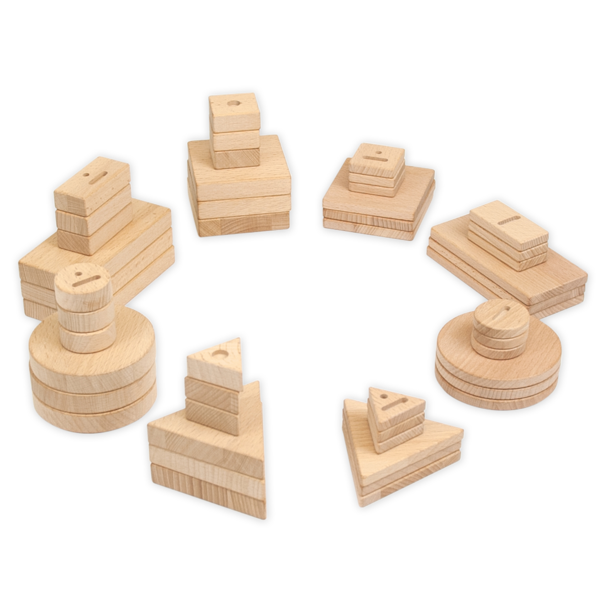 TimeTEX Logische Blöcke zum Tasten, 52-tlg.