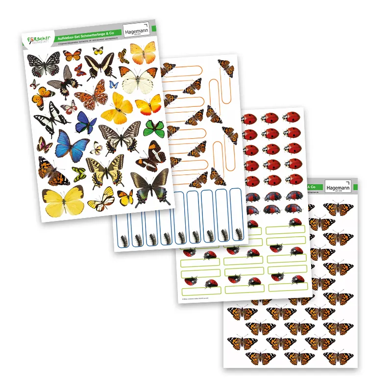 Bastelset "Insekten", 5-tlg.