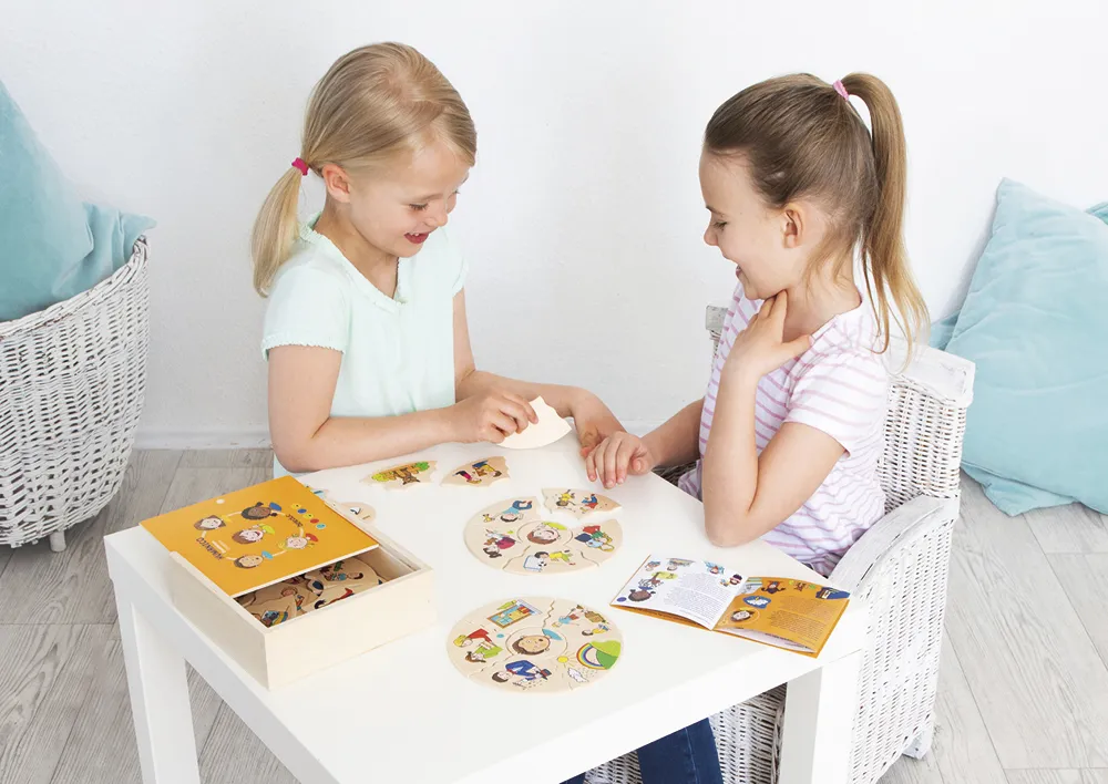 beleduc Humanico "Emotionen", 5 Puzzles