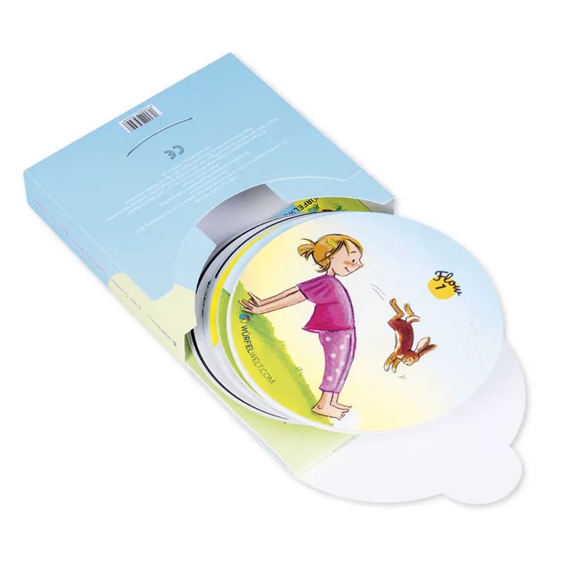 Würfelscheiben "Kinderyoga mit dem Yoga-Würfel", 42 Stück