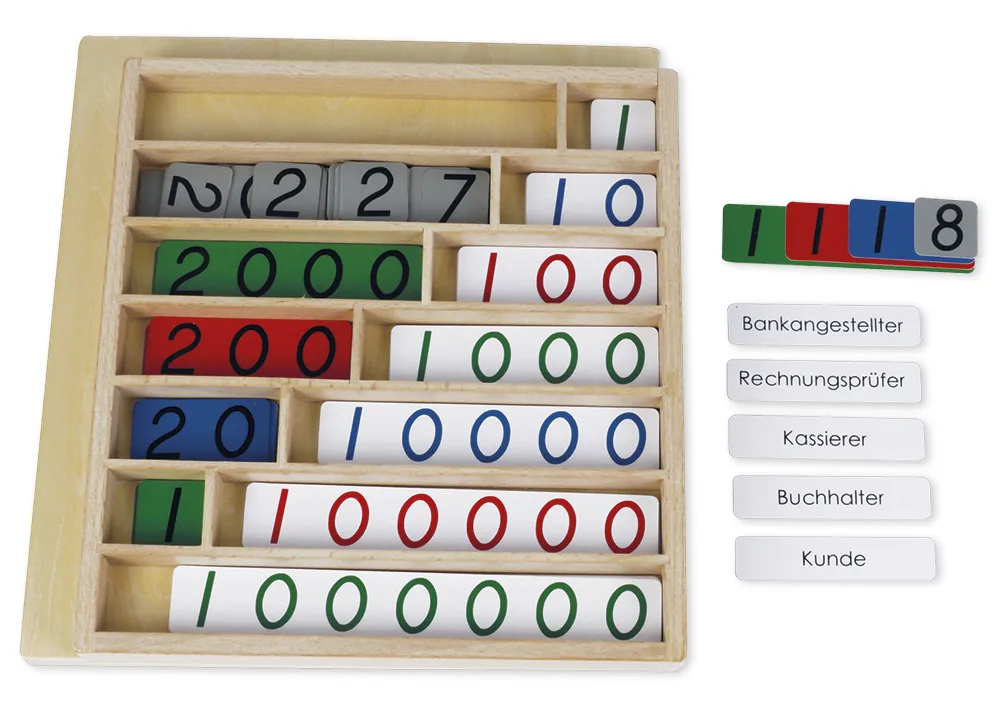 TimeTEX Bankspiel "Montessori Premium"