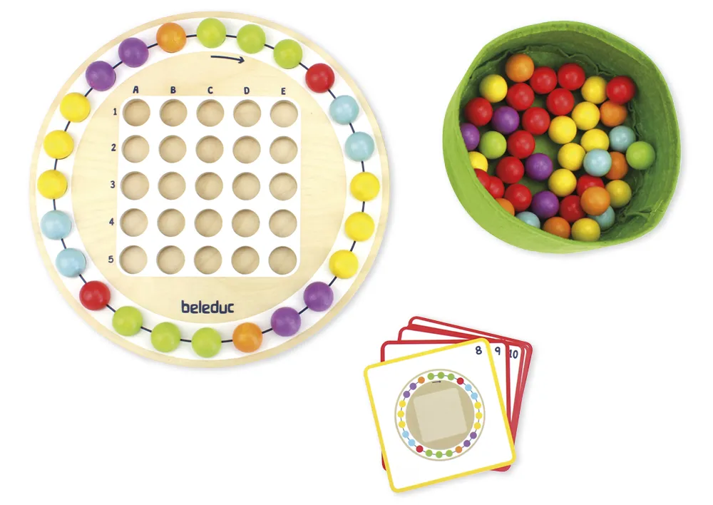 beleduc Marbelino "Muster & Reihen", 87-tlg.