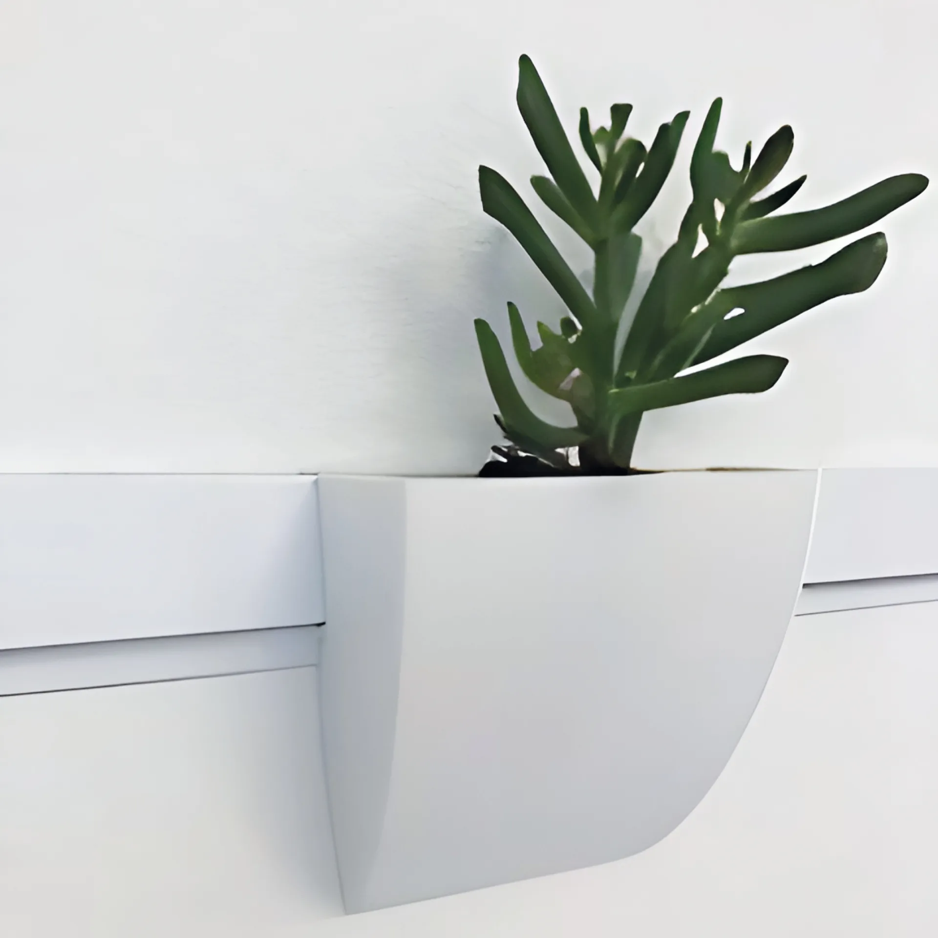 Utensilien-Box für Info-Leiste, weiß, 1 Stück