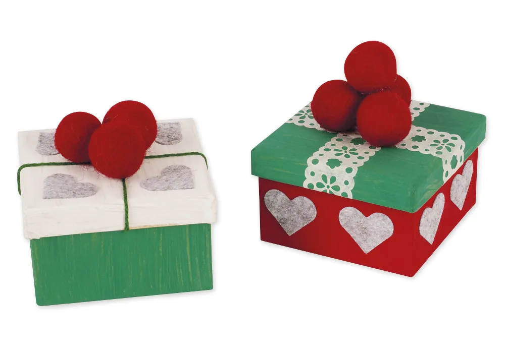 Filzkugeln "Kunterbunt", 2 cm ø, 7 Farben, 210 Stück