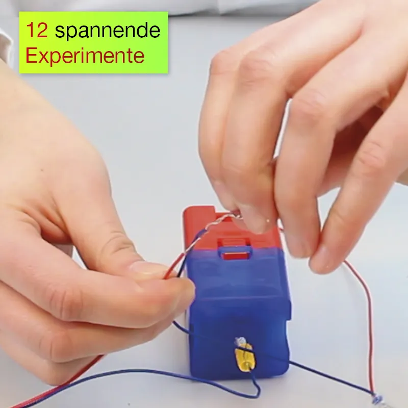 Experimentier-Set "Strom und erneuerbare Energien", 47-tlg.