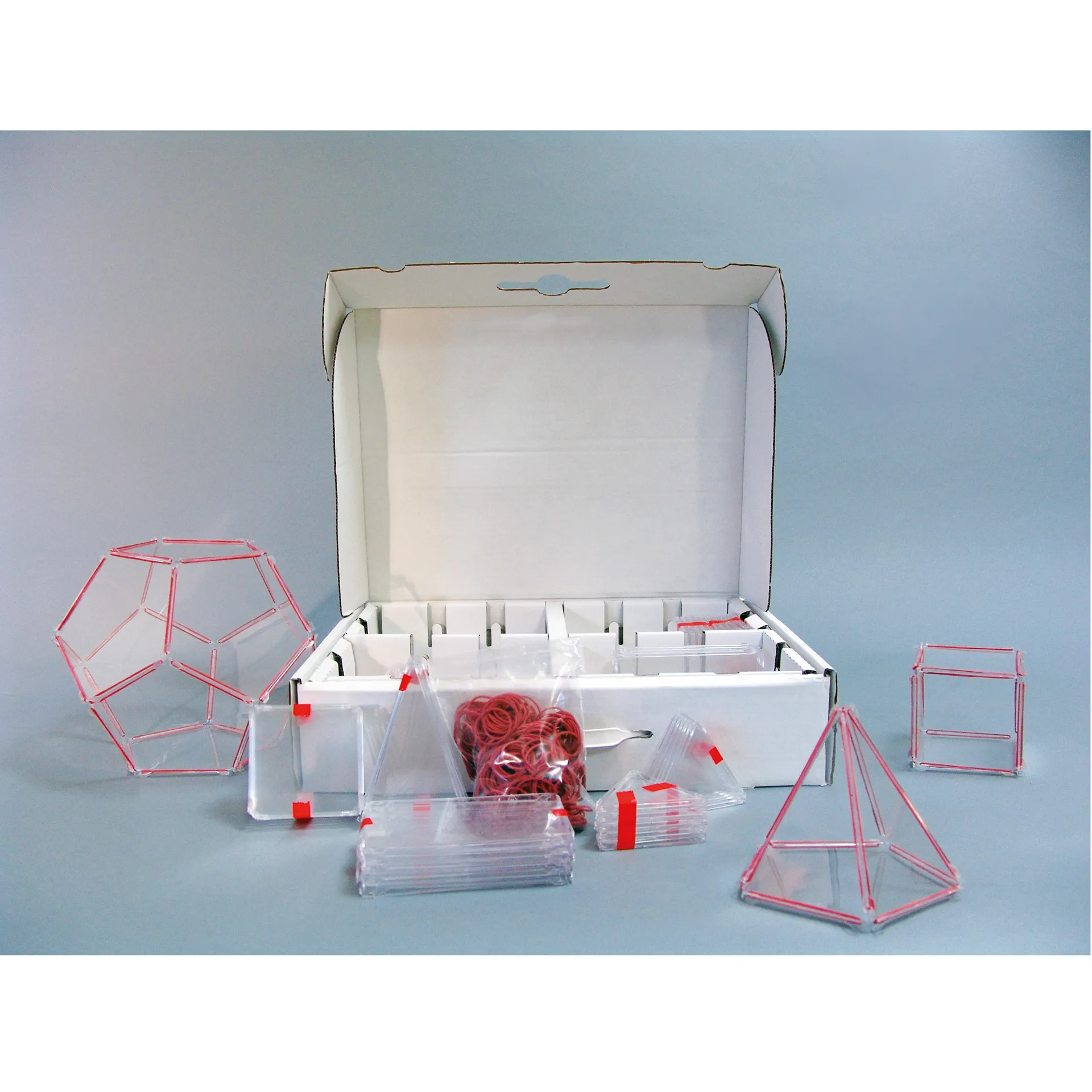 Geometrie bouwset effect-systeem "basisset", 126 losse vlakken