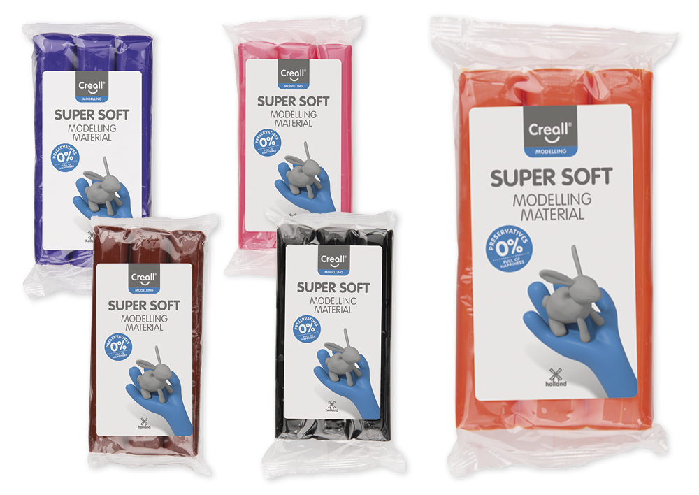 TimeTEX Supersoft-Knete, 500 g