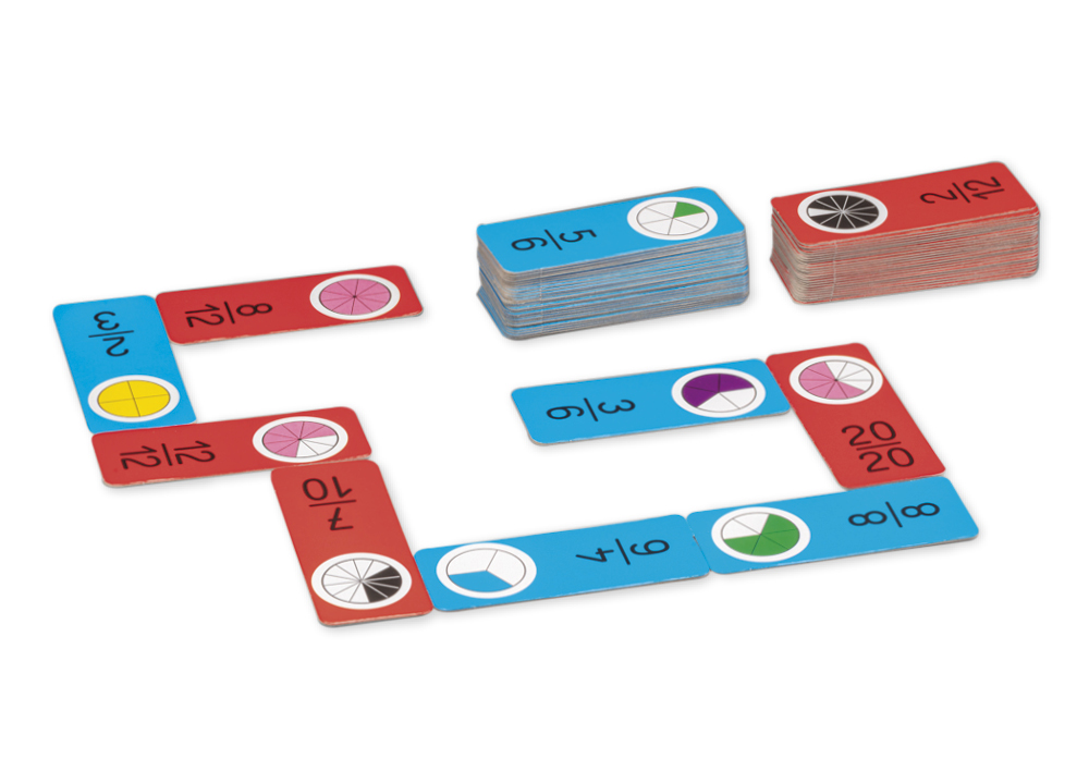 Hagemann Bruchrechen-Domino XL, 60-tlg.
