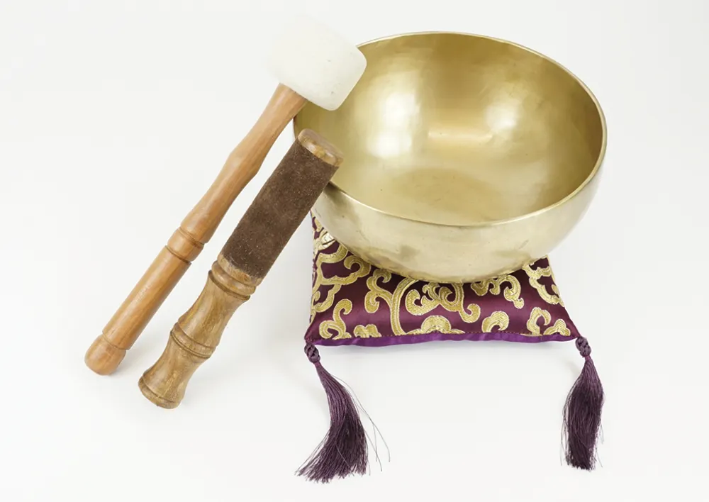 Sångskål - klingande skål "Nepal", 19 cm diameter, ca 950 g