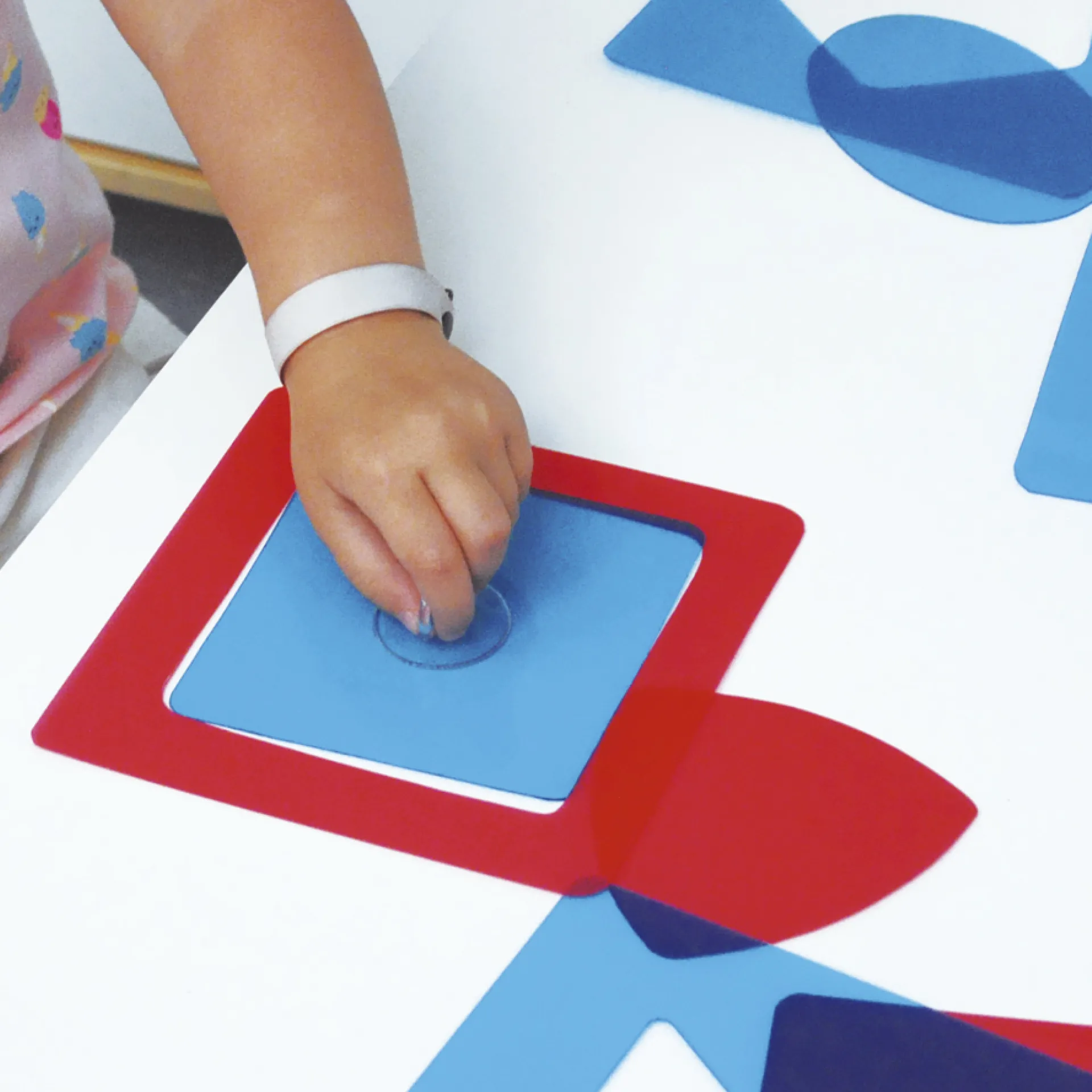 Montessori-Formen für die Leuchtplatte, 30-tlg.