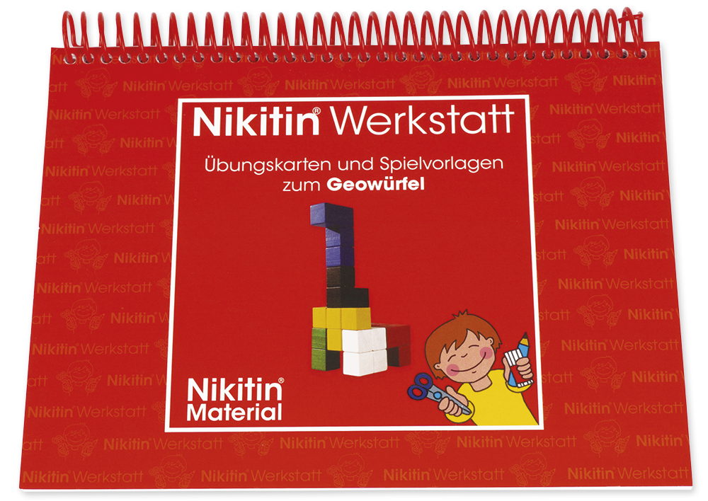 TimeTEX Nikitin Material: Werkstatt Übungskarten und Spielvorlagen zum N5 Geowürfel