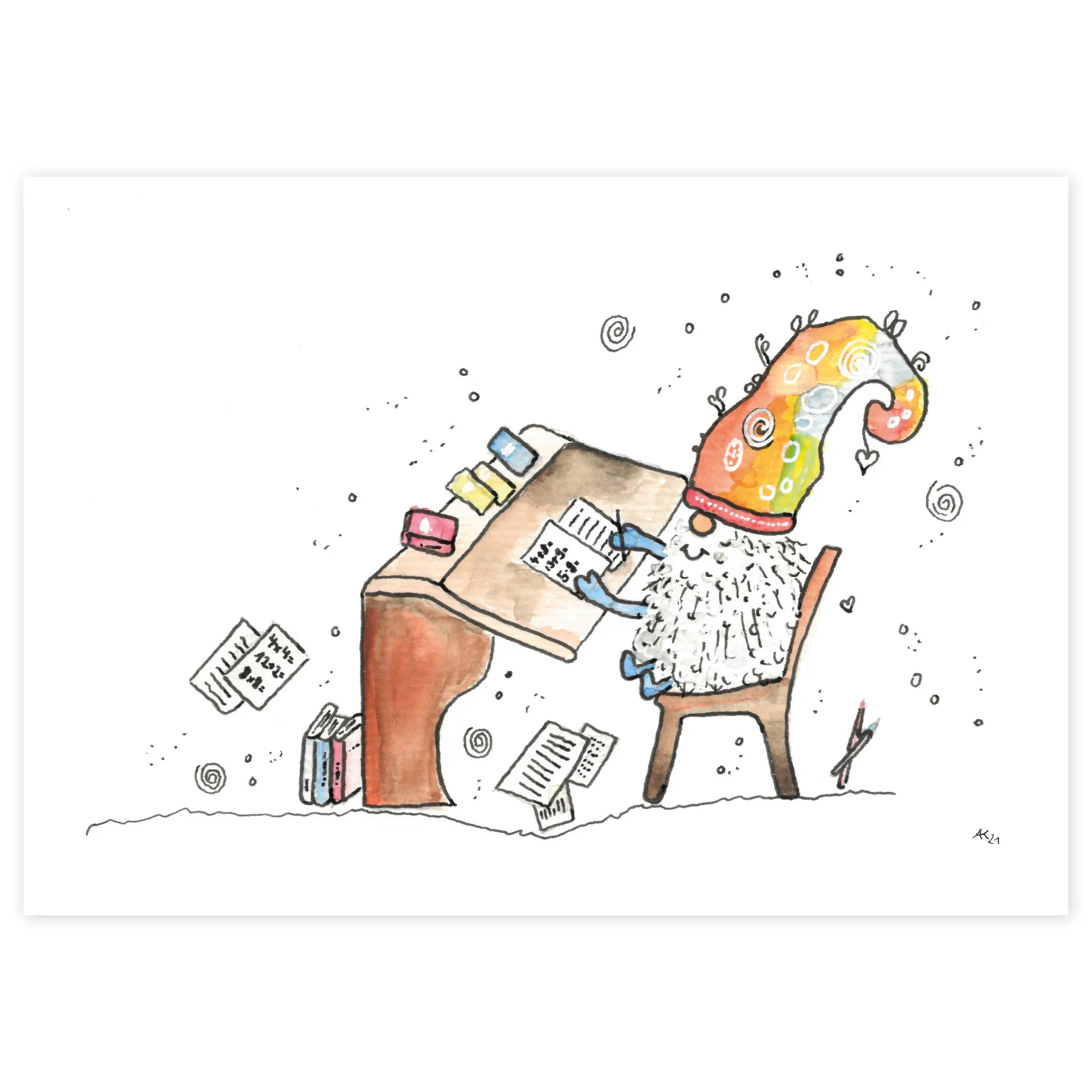 Emotions- und Gefühls-Karten XL A4 "Geschichten aus dem Wichtel-Leben", 26-tlg.