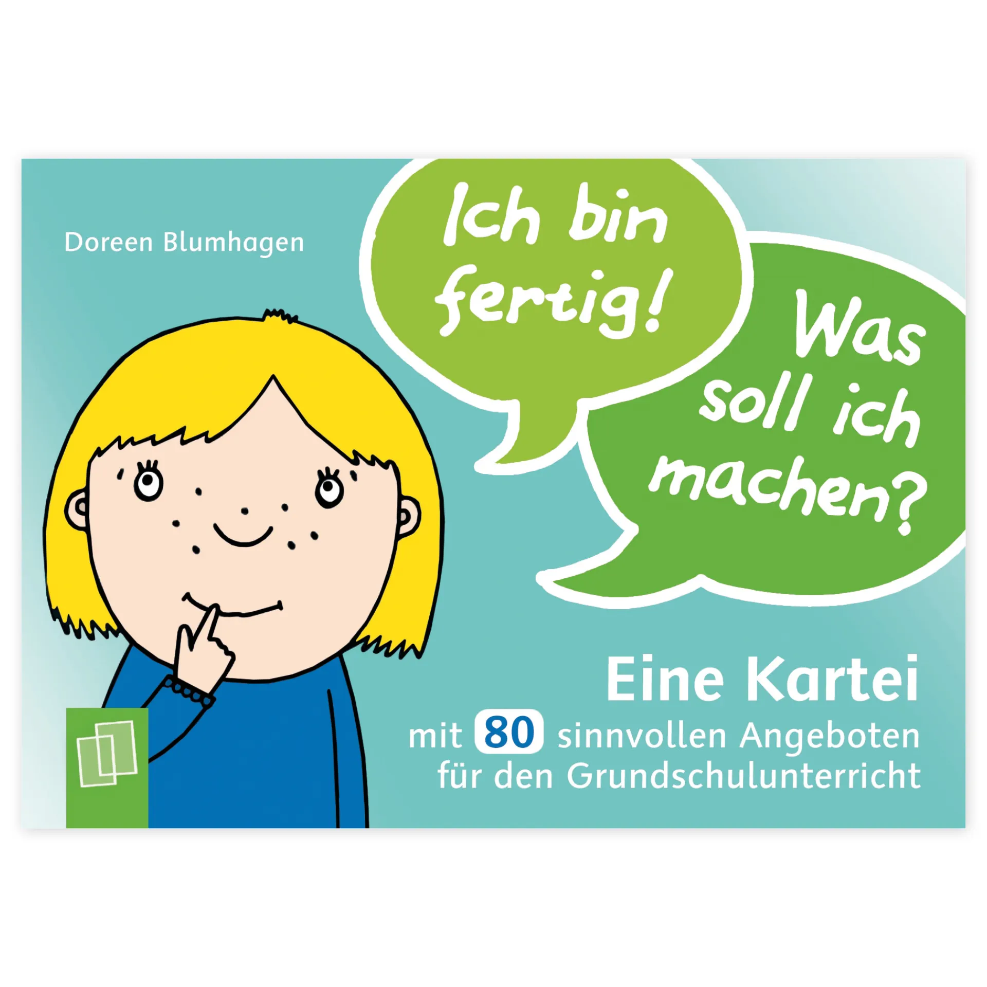 Bildkarten "Ich bin fertig! Was soll ich machen?", 88 Karten