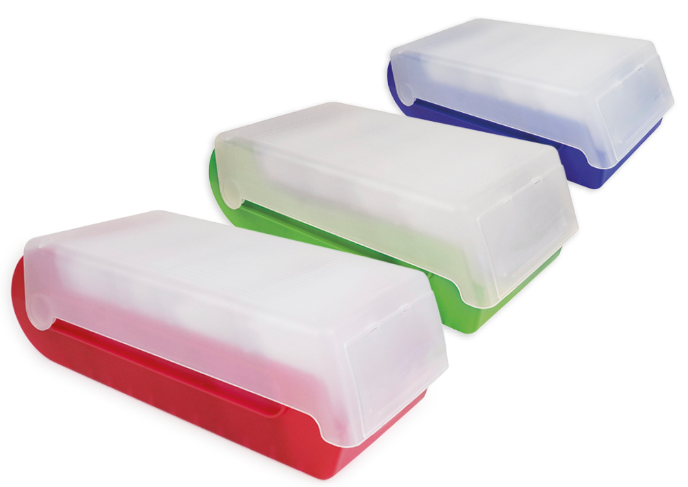 Lern-Karteikasten Kunststoff für A7 + 100 Karten