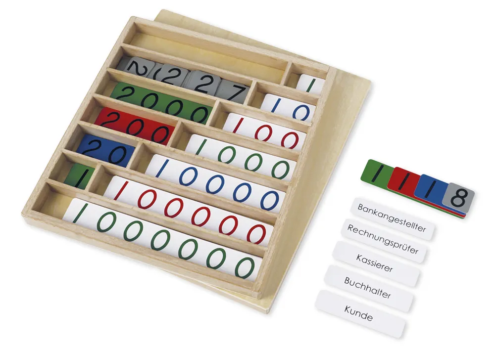 TimeTEX Bankspiel "Montessori Premium"
