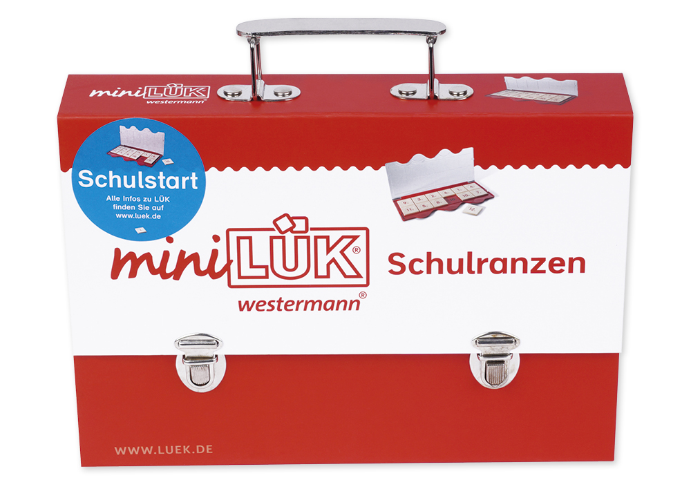 Hagemann miniLÜK Schulranzen "Schulstart", 8-tlg. im Koffer