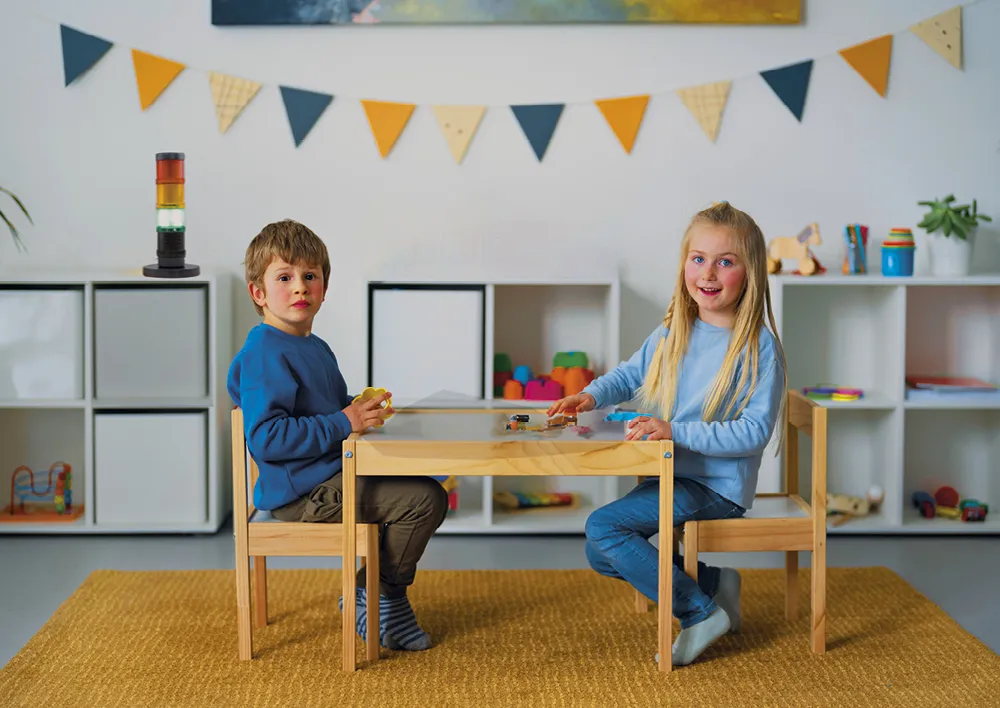 Luchtkwaliteit-meetapparaat CO2-stoplicht