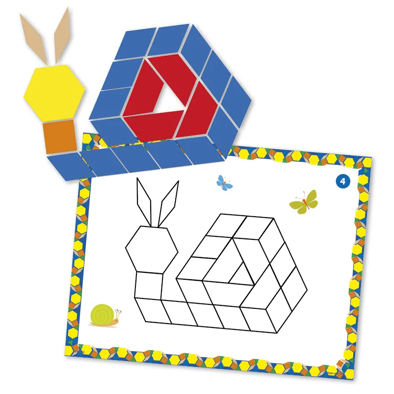 Legespiel "Geometrische Formen", 144-tlg.