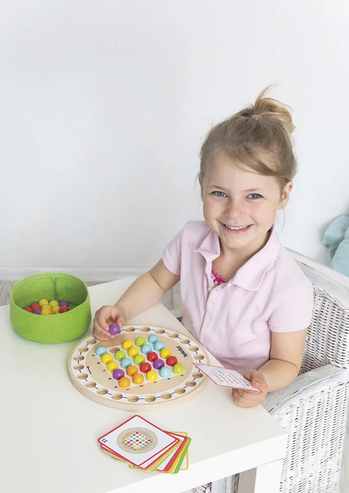 beleduc Marbelino "Muster & Reihen", 87-tlg.