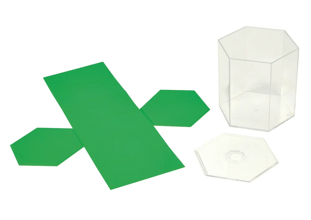 Geometriuppsättning av figurer med ytbehandling 22 delar