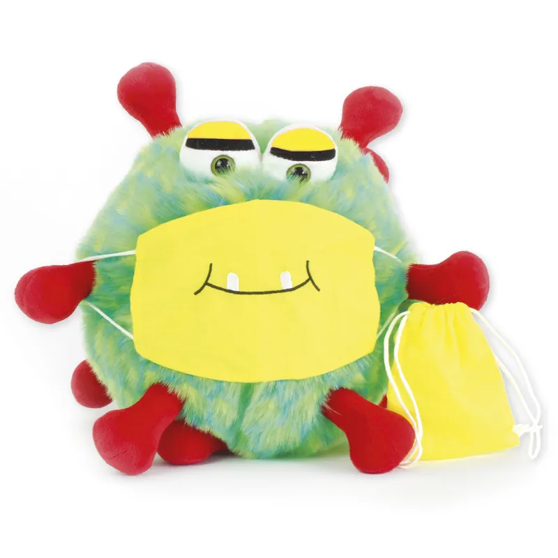 Breezy - die freundliche Virus-Handpuppe, 3-tlg.