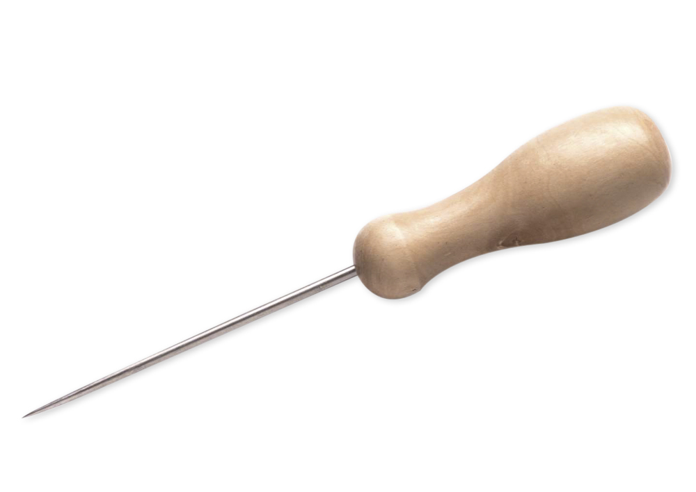 Prickelnadel mit Holzgriff, 9 cm