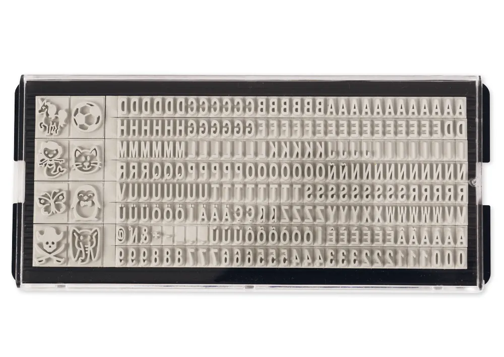 Individual-Stempel "Deine Dinge", rechteckig 40x15mm